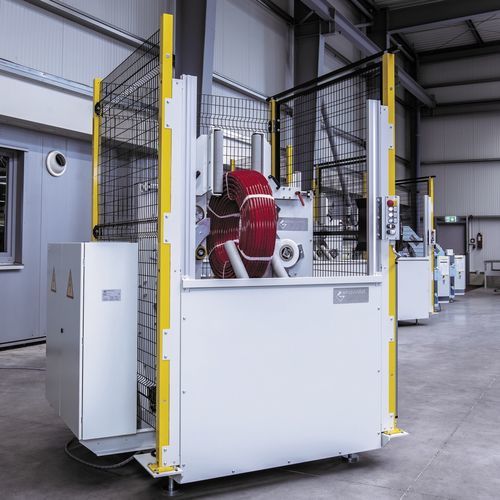 Горизонтальный паллетообмотчик - CL 200 - Wrapsolut - Fährenkämper GmbH & Co. KG - с вращающимся кольцом / автоматический / для шины