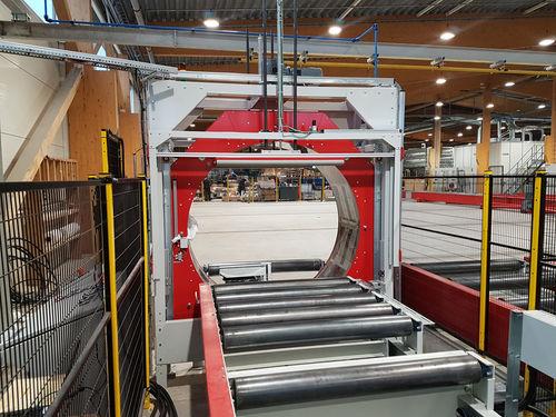 Горизонтальный паллетообмотчик - CL 4C - Wrapsolut - Fährenkämper GmbH & Co. KG - с вращающимся кольцом / автоматический / для паллет