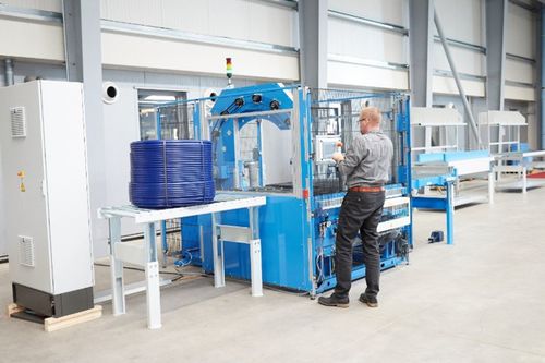 Горизонтальный паллетообмотчик - CL 5C 1300 - Wrapsolut - Fährenkämper GmbH & Co. KG - с вращающимся кольцом / автоматический / для шины
