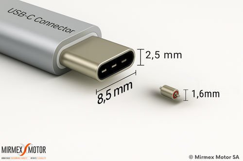 Микродвигатель - MIRMEX MOTOR - бесщеточный / без сердечника / компактный