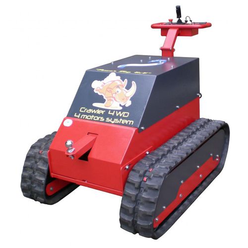 Электрический трактор - Power Tug 4WD - PMP di Olgiati Giuseppe - гусеничный / с сопровождающим оператором / для буксировки