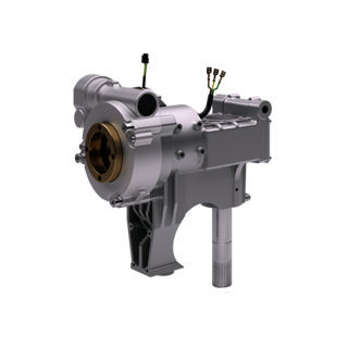 Мотор-редуктор с полым валом - ABM Greiffenberger Antriebstechnik GmbH - компактный / по индивидуальному заказу / точный