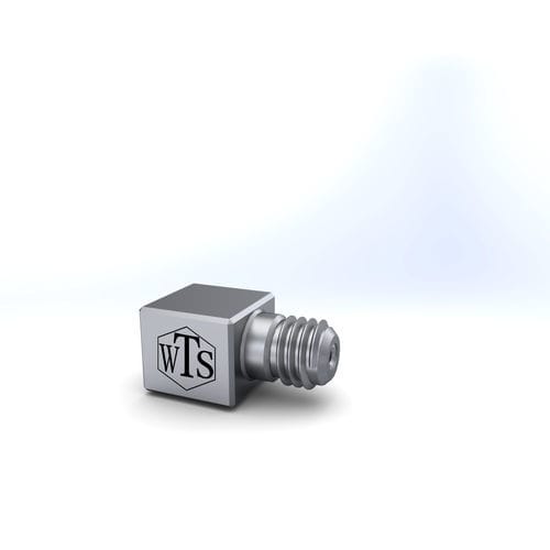 Акселерометр 1 ось - U126E series - Shanghai WTS Technology Co.,Ltd - IEPE / со срезом / клейкий