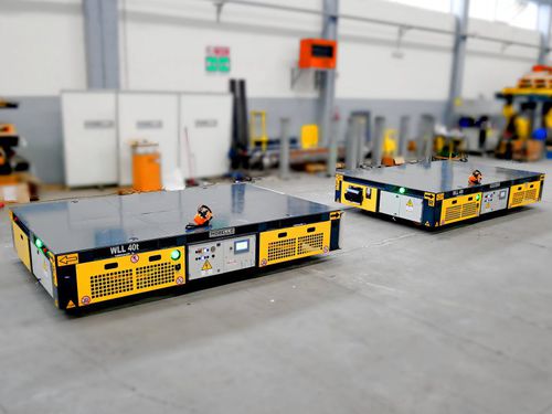 Транспортная AGV - SGAI and OMNI Transporter - MORELLO USA - для высоких нагрузок / электрическая / всенаправленная