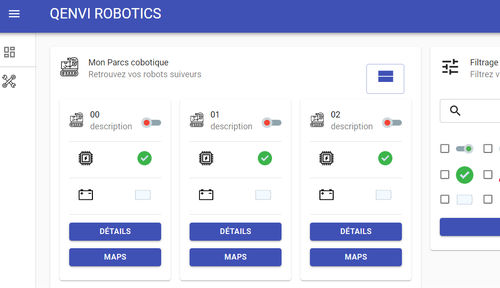 Программное обеспечение для определения местоположения - QENVI ROBOTICS - для управления / управление с помощью ЭВМ / для автономного мобильного робота