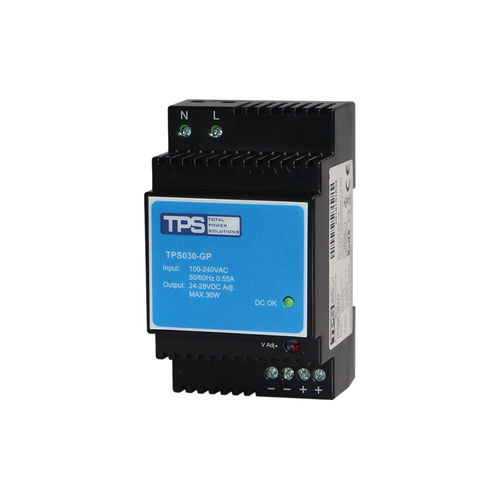 Источник электропитания на DIN-рейке - TPS030-GP12V - TPS Elektronik GmbH - AC/DC / с двумя выходами / монофазовый