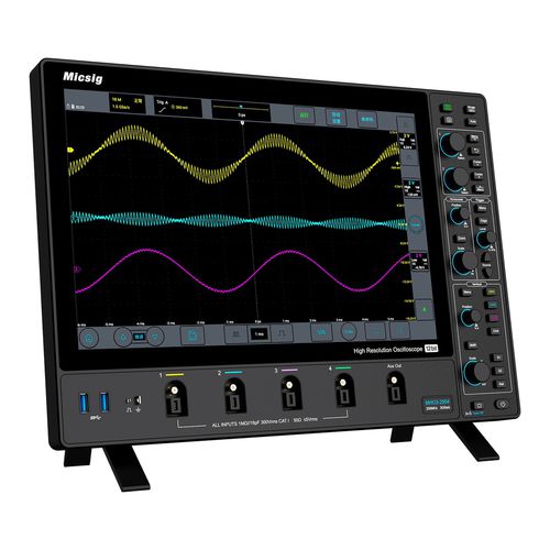 Цифровой осциллограф - MHO3-3504 - TPS Elektronik GmbH - настольный / 4 канала / с управлением от компьютера