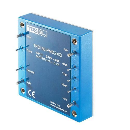 Преобразователь DC/DC с высокой плотностью мощности - TPS150-PMD24S - TPS Elektronik GmbH - изолированный / для печатной платы / промышленный