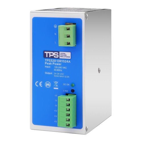 Источник электропитания на DIN-рейке - TPS320-DR1S24A - TPS Elektronik GmbH - AC/DC / с двумя выходами / монофазовый