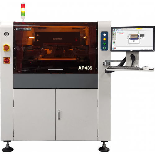 Автоматическая машина для трафаретной печати - AP435 - AUTOTRONIK-SMT GmbH - для пасты для сварки / PCB / в режиме реального времени