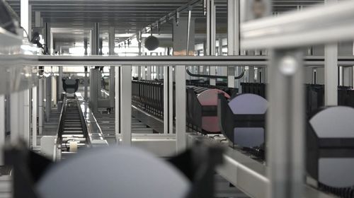 Транспортная конвейерная система - Fabmatics GmbH - конвейер / автоматизированная