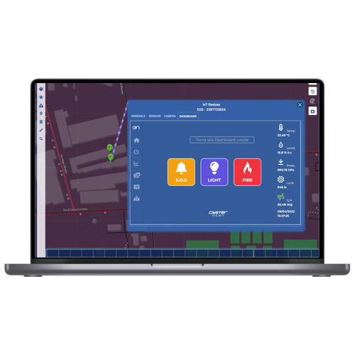 Программное обеспечение для контроля - ONmap&trade; - Oyster Next Srl - для управления / SIEM / режим реального времени