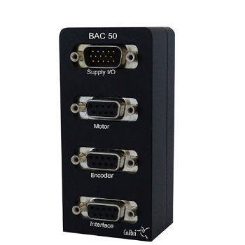 Шаговый контроллер двигателя - BAC50 3A/48V - Gunda Automation GmbH - DC / с цифровыми входами / с цифровым выходом