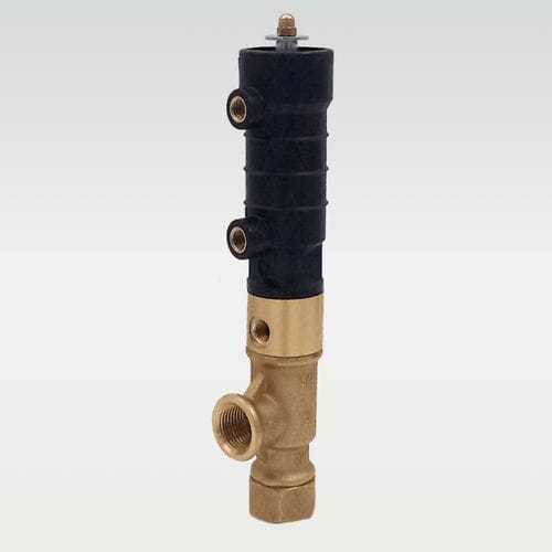 Поршневый клапан - INVA NYLon R - MAROS Engineering - с пневматическим управлением / остановка / резьбовой