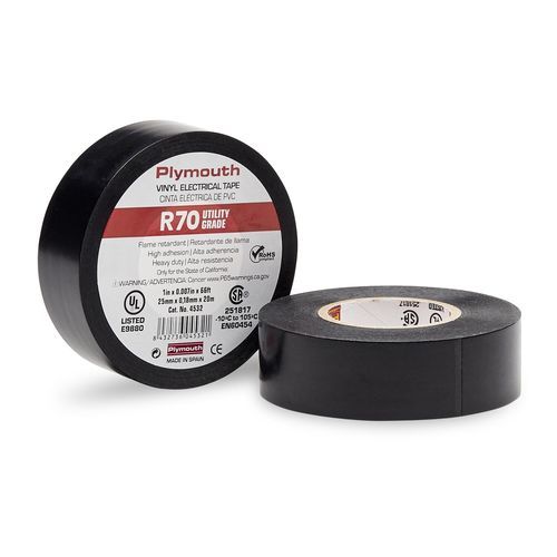 Лента электрической изоляции - R70 Premium Slipknot - Plymouth Rubber Europa S.A.U. - виниловая