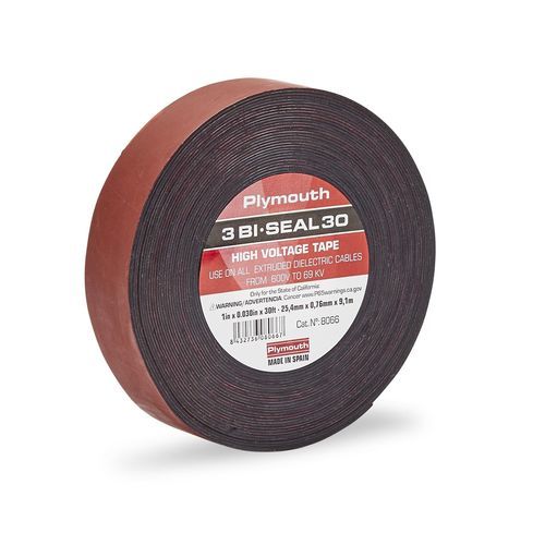 Лента электрической изоляции - 3 Bi-Seal - Plymouth Rubber Europa S.A.U. - самоотвердевающая / из каучука / для использования при высоком напряжении