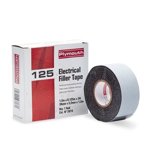 Лента для покрытия - 125 Filler - Plymouth Rubber Europa S.A.U. - электрической изоляции / самоотвердевающая / из пластика
