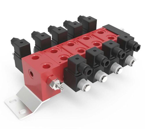 Секционный гидравлический распределитель - DB3C/DB3 series - OLEODINAMICA AMI Srl - с выдвижным ящиком / с электрическим управлением / пропорциональный