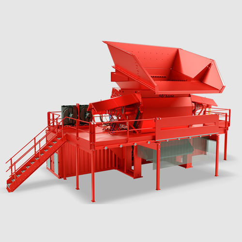 Первичный измельчитель - PREMAC HYDRO series - BANO RECYCLING SRL - с 1 валом / металлический / прочный
