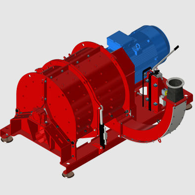 Дробилка для металлов - TU series - BANO RECYCLING SRL - с ротором / горизонтальная / высокоскоростная