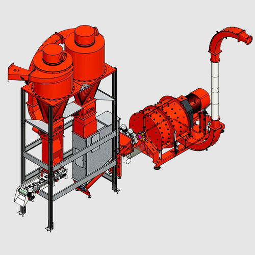 Сепаратор частиц - ZIG-ZAG EV40 - BANO RECYCLING SRL - циклонный / путем декантации / для выборочной сортировки