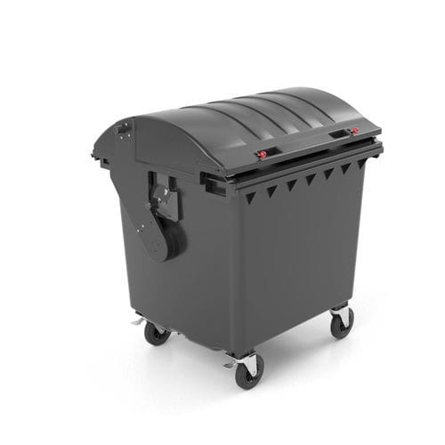 Контейнер для отходов из HDPE - C1100TC HD - CONTENUR SL - подвижный / с крышкой / 4-колесный