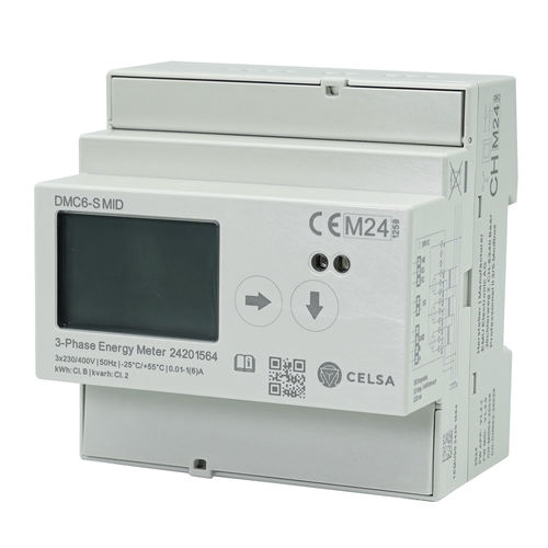 Трехфазовый Электрический счетчик электроэнергии - DMC6-S MID - Celsa Messgeräte GmbH - на DIN-рейке / RS-485 / Modbus