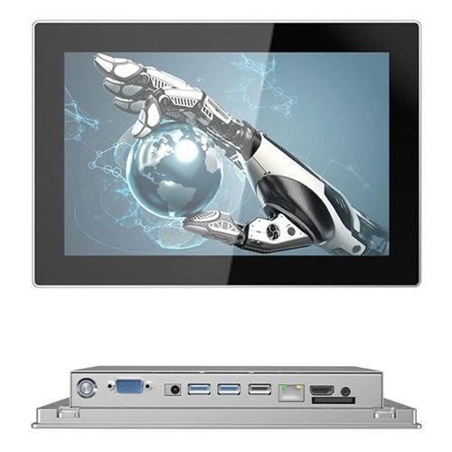 Промышленный панельный ПК - SK-YPC-AH series - Senketouch, Inc. - ЖК-монитор / со светодиодной подсветкой / с емкостным сенсорным экраном PCAP