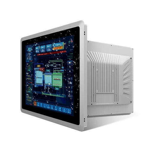 Панельный ПК с мультисенсорным экраном - SK-YPC-ZDH series - Senketouch, Inc. - ЖК-монитор / с емкостным сенсорным экраном PCAP / с резистивным сенсорным экраном