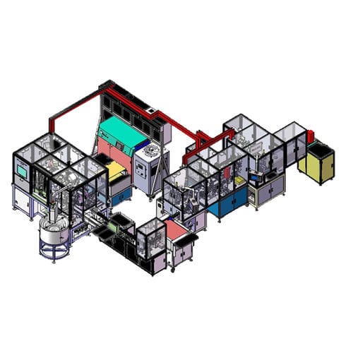 Станок для сварки для конденсатора - XCJ3500MJ - Shenzheng Xingchuangjia Technology Co.,Ltd. - лазер / автоматический / автономный