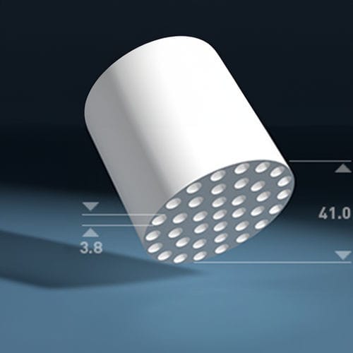 Мембрана для фильтрации - Typ 37/3.8 - 1500 - atech innovations GmbH - из керамики / химически стойкая