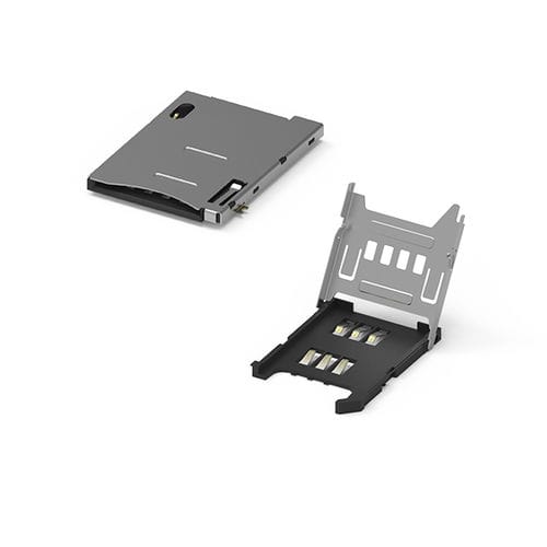 Соединитель SIM-карта - 115 Series - ATTEND Technology Inc. - для передачи данных / Socket / SMT