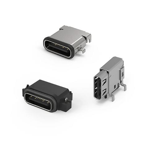Соединитель USB Type-C - 217 Series - ATTEND Technology Inc. - для передачи данных / розетка / постоянный ток