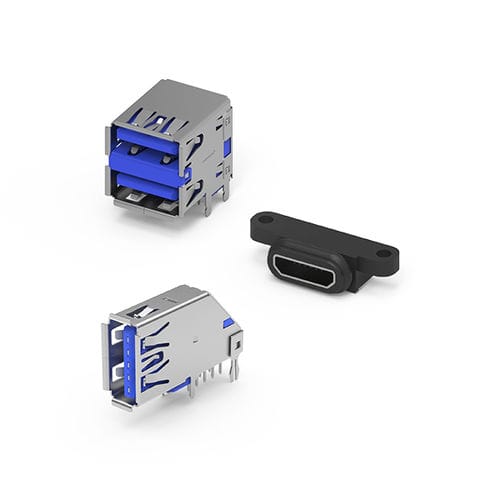 Соединитель USB - 209 Series - ATTEND Technology Inc. - для передачи данных / прямоугольный / розетка