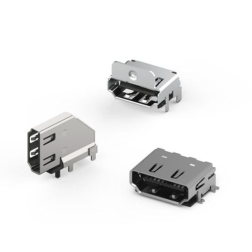 Соединитель HDMI - 206A/B Series - ATTEND Technology Inc. - аудио/видео / SMT / прямоугольный
