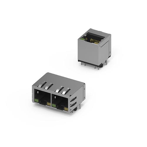 Магнитный соединитель - 212/3 Series - ATTEND Technology Inc. - для передачи данных / RJ45 / прямоугольный