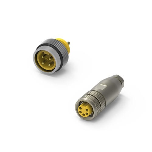 Круговой соединитель - 221A Series - ATTEND Technology Inc. - для передачи данных / для источника электропитания / внутренняя резьба