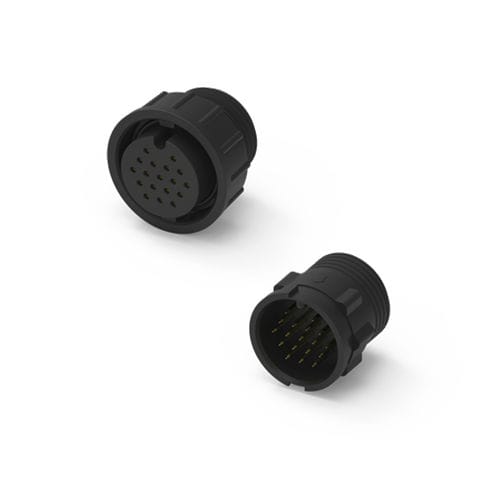Круговой соединитель - 227D Series - ATTEND Technology Inc. - для передачи данных / для источника электропитания / внутренняя резьба