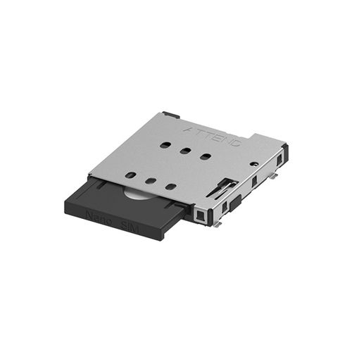 Соединитель нано-SIM - 115U-A101 - ATTEND Technology Inc. - для передачи данных / Socket / SIM-карта