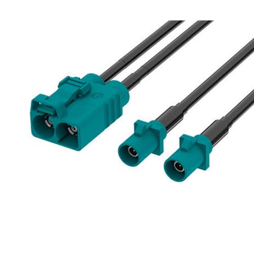 Кабельная сборка FAKRA - FR-1J2P-100X01 - ATTEND Technology Inc. - многомодовый / для автомобиля / прочный