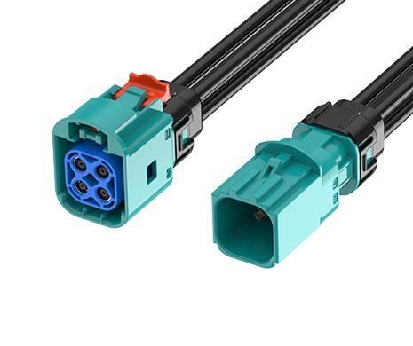 Кабельная сборка RF - FR-1J1P-100Z05W - ATTEND Technology Inc. - mini FAKRA / герметичный