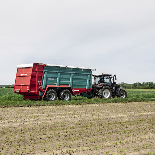 Прицеп тандем - Fortis 2200	 - Farmtech - для профилей / гидравлический