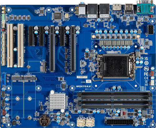 Материнская плата ATX - ATX-Q670A - GIGAIPC - Intel® Celeron® / Intel® Pentium / Intel® Core i5
