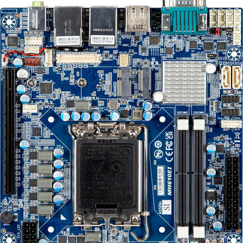 Материнская плата мини-ITX - mITX-H610E - GIGAIPC - Intel® Celeron® / Intel® Pentium / Intel® Core i5