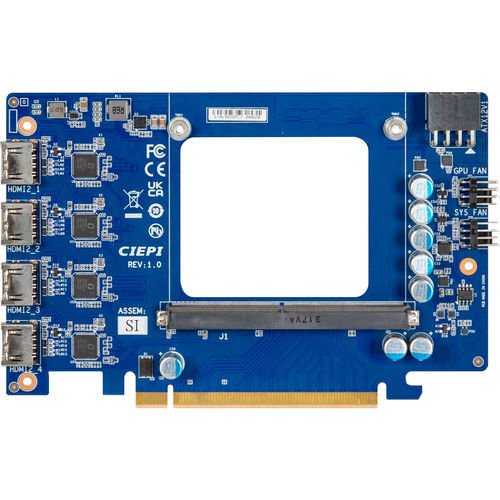 Графическая карта PCI Express - CIEPI-SI - GIGAIPC - PCIe / MXM