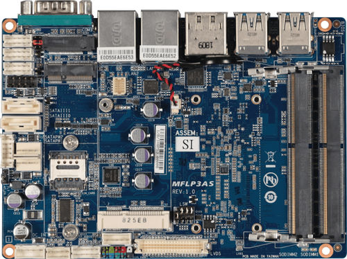 Материнская плата 3.5" SubCompact - QBiP-7100AT - GIGAIPC - Dual Core / Intel® Core™ i3-7100U / Intel®