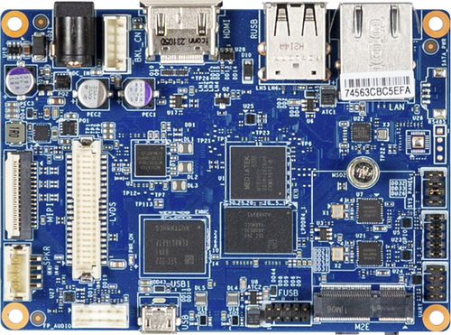 Материнская плата Pico-ITX - PICO-G350A - GIGAIPC - Arm® Cortex®-A53 Quad-core / Intel® / LPDDR4