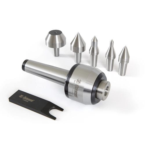 Задняя бабка вращающаяся - C series - Ozkayali Workholding and Spanntechnik - с коническим кулачком / для токарного станка с ЧПУ / из стали