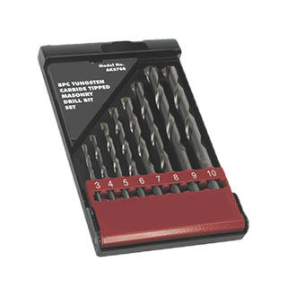 Цельный комплект сверл - 7010200 series - Suqian ARES Tools Co., Ltd. - бетон / из углеводорода / геометрия