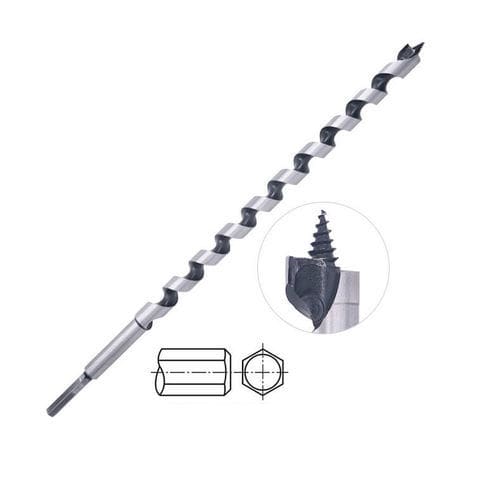 Цельное сверло - Suqian ARES Tools Co., Ltd. - для дерева / с большой точностью / большой размер